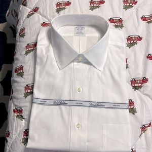Brooks Brothers straight collar non-iron dress shirt